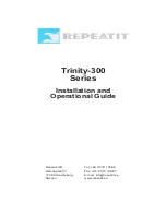 Preview for 1 page of REPEATIT Trinity-323 Installation And Operational Manual