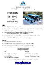 Replas LYREBIRD LBS-1800FS Assembly Instructions preview