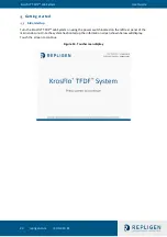 Preview for 23 page of REPLIGEN KrosFlo TFDF User Manual