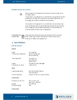 Preview for 8 page of REPLIGEN Spectrum KMPi User Manual And Operating Instructions