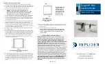 REPLIGEN TangenX PRO Compatibility Manual preview