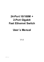 Preview for 1 page of Repotec RP-G3224DB User Manual