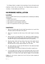 Preview for 3 page of Repotec RP-G3224DB User Manual