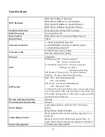 Preview for 5 page of Repotec RP-IMC801FP User Manual