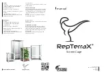 RepTerraX Screen Cage Manual предпросмотр