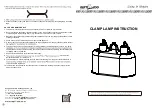 Предварительный просмотр 1 страницы ReptiZoo CLAMP LAMP Instruction