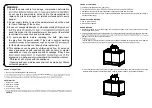 Предварительный просмотр 2 страницы ReptiZoo CLAMP LAMP Instruction