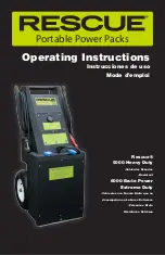 Rescue 5000-Heavy Duty Operating Instructions Manual preview