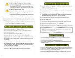 Preview for 2 page of Rescue 5000-Heavy Duty Operating Instructions Manual