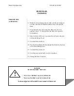 Preview for 15 page of Resfab CR-40F Instruction Manual