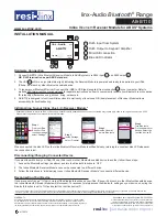 Preview for 1 page of resi-linx AB-BT10 Installation Manual