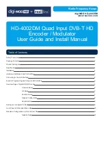 resi-linx digi-MOD HD-4002DM User Manual And Install Manual preview