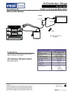 Preview for 2 page of resi-linx RL-BV1000 Installation Manual