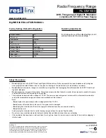 Preview for 3 page of resi-linx RL-DM1000 DigiMOD Installation Manual