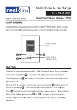 resi-linx RL-MRA200 User Manual preview