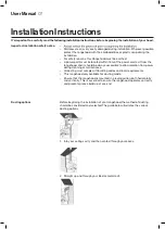 Preview for 7 page of Residentia Air Volution AUM52PS User Manual