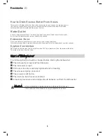 Preview for 20 page of Residentia DW42CS User Manual