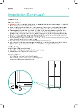 Предварительный просмотр 10 страницы Residentia Esatto E4DF474X User Manual