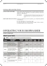 Предварительный просмотр 8 страницы Residentia INALTO IDW6S User Manual