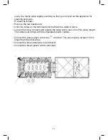 Preview for 11 page of Residentia RU9EEB User Manual