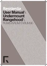 Предварительный просмотр 1 страницы Residentia RUM52 User Manual