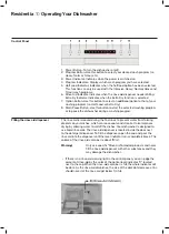 Предварительный просмотр 10 страницы Residentia Slimline DW4CS User Manual