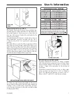 Предварительный просмотр 7 страницы Residential Systems Condensing Gas Furnaces User'S Information Manual