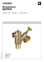 Preview for 1 page of resideo Braukmann BA295STN Installation Instructions Manual