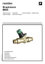 resideo Braukmann D05FS Installation Instructions Manual preview