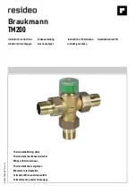 Preview for 1 page of resideo Braukmann TM200 Installation Instructions Manual