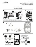 resideo DT8035V Quick Installation Manual предпросмотр