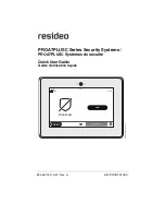 Предварительный просмотр 1 страницы resideo PROA7PLUSC Series Quick User Manual