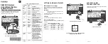 resideo S8610U Quick Reference Manual preview