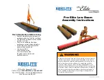 Resilite Pre-Elite Low Beam Assembly Instructions preview