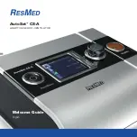 ResMed AutoSet CS-A Welcome Manual preview