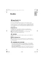 Предварительный просмотр 5 страницы ResMed Mirage Swift II User Manual