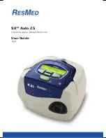 Предварительный просмотр 1 страницы ResMed Positive AirwAy Pressure Device S8 Auto 25 User Manual