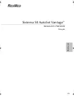 Preview for 158 page of ResMed S8 AutoSet Vantage User Manual