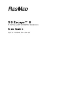 Preview for 1 page of ResMed S8 Escape II User Manual