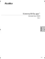 Preview for 118 page of ResMed S8 ESCAPE S8 User Manual