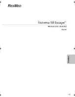Preview for 156 page of ResMed S8 ESCAPE S8 User Manual