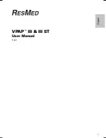 Предварительный просмотр 7 страницы ResMed VPAP III & III ST Illustration Manual