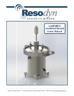 Resodyn LabRAM II User Manual предпросмотр