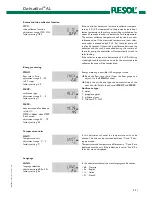 Предварительный просмотр 13 страницы Resol DeltaSol AL Installation Instructions Manual