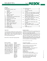 Preview for 2 page of Resol DeltaSol B Pro Mounting And Operation Manual