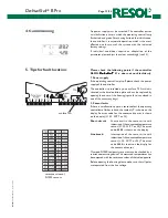 Preview for 13 page of Resol DeltaSol B Pro Mounting And Operation Manual