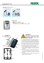 Предварительный просмотр 4 страницы Resol DeltaSol C/4 Manual