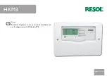 Предварительный просмотр 49 страницы Resol HKM3 Manual