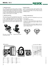 Предварительный просмотр 4 страницы Resol VA32 Manual