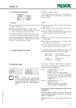 Предварительный просмотр 7 страницы Resol WMZ-G1 Mounting, Connection, Operation